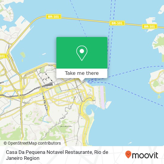 Casa Da Pequena Notavel Restaurante map