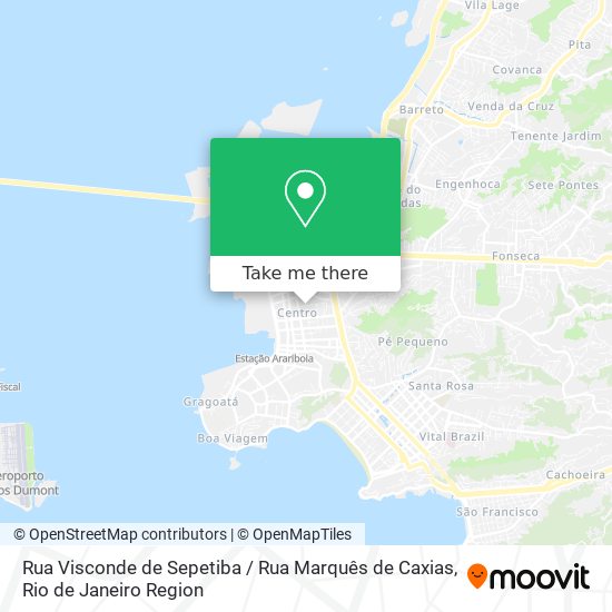 Rua Visconde de Sepetiba / Rua Marquês de Caxias map