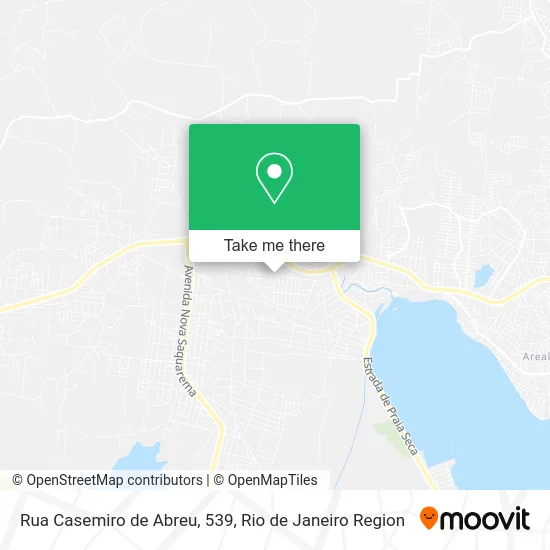 Rua Casemiro de Abreu, 539 map