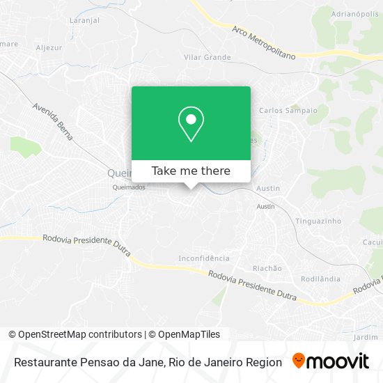 Restaurante Pensao da Jane map