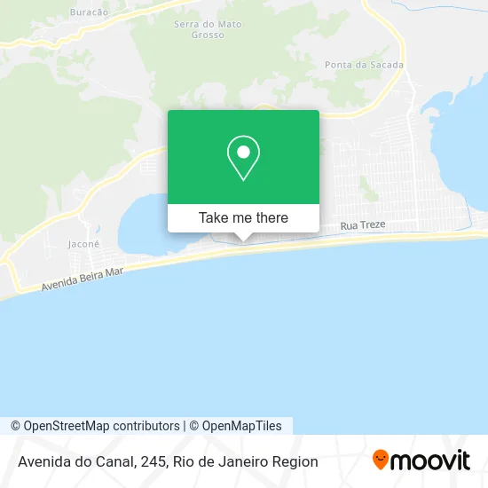 Avenida do Canal, 245 map