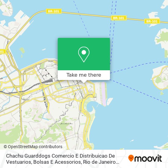 Mapa Chachu Guarddogs Comercio E Distribuicao De Vestuarios, Bolsas E Acessorios