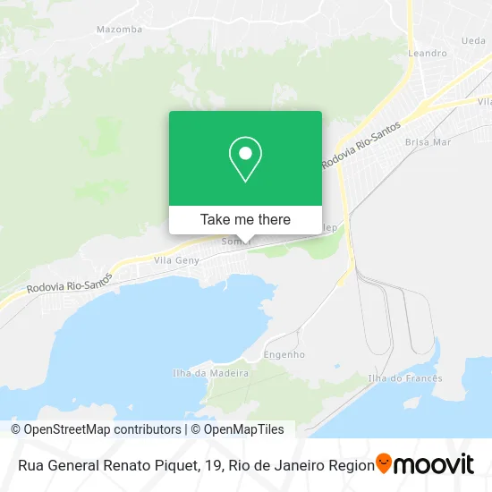 Rua General Renato Piquet, 19 map