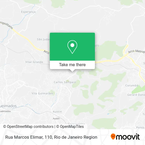 Rua Marcos Elimar, 110 map