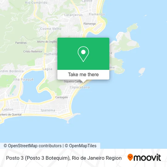 Posto 3 (Posto 3 Botequim) map