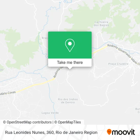 Rua Leonides Nunes, 360 map