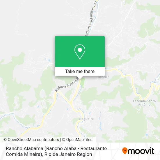 Rancho Alabama (Rancho Alaba - Restaurante Comida Mineira) map