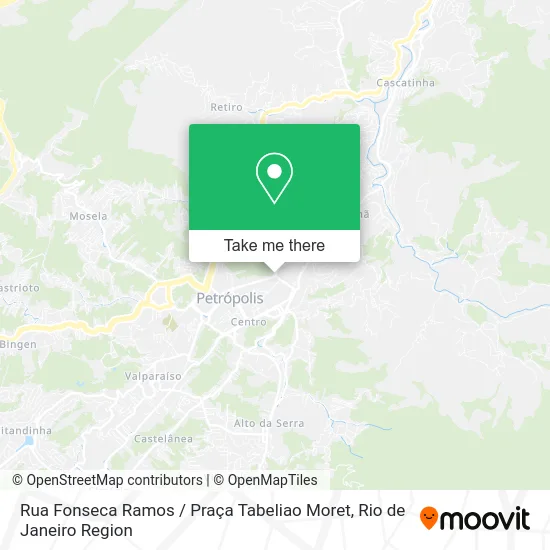 Rua Fonseca Ramos / Praça Tabeliao Moret map