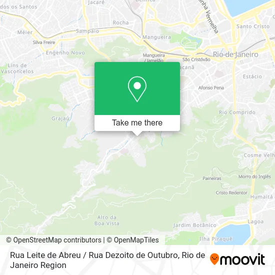 Rua Leite de Abreu / Rua Dezoito de Outubro map