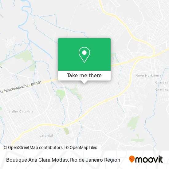 Boutique Ana Clara Modas map