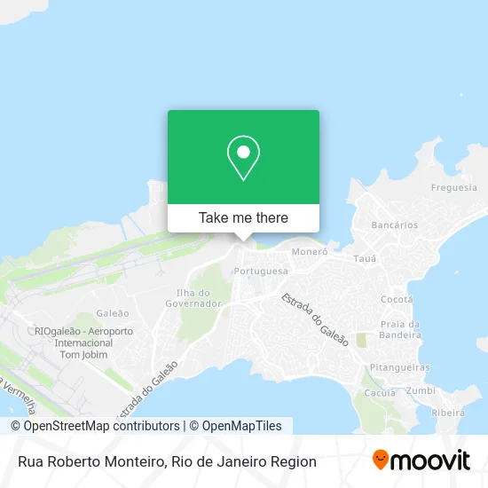 Rua Roberto Monteiro map