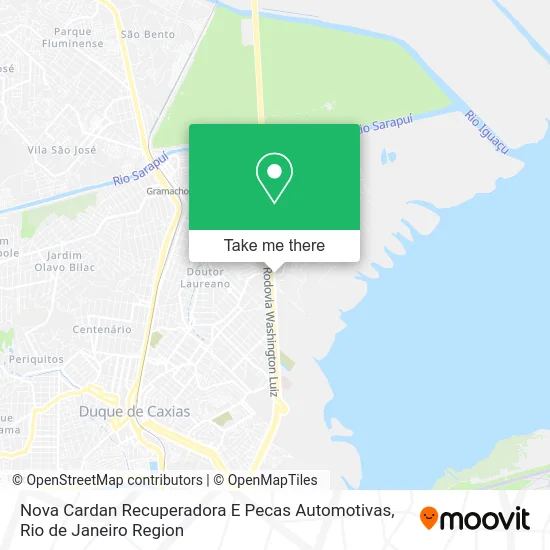 Nova Cardan Recuperadora E Pecas Automotivas map