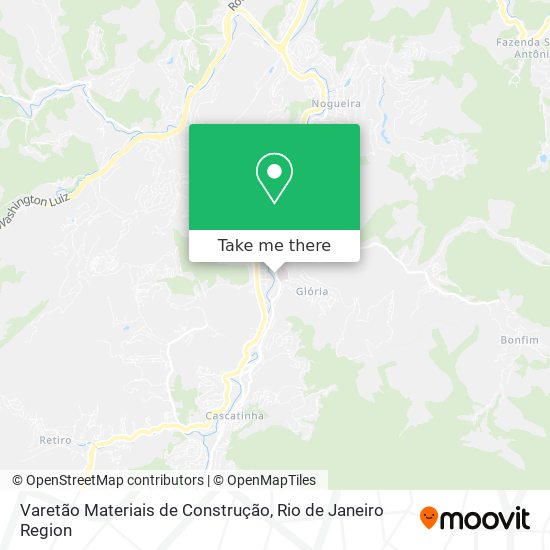 Varetão Materiais de Construção map