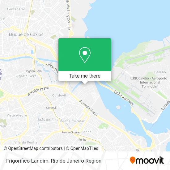 Frigorifico Landim map