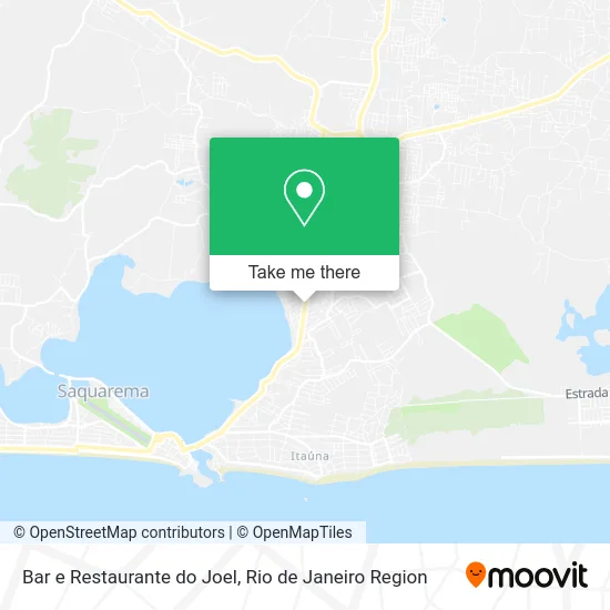 Bar e Restaurante do Joel map