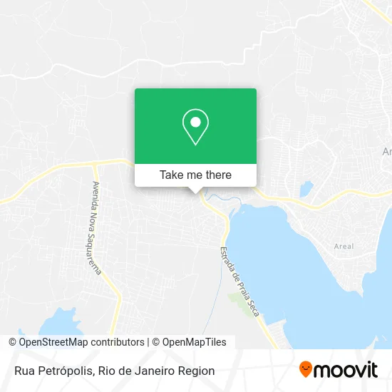 Rua Petrópolis map