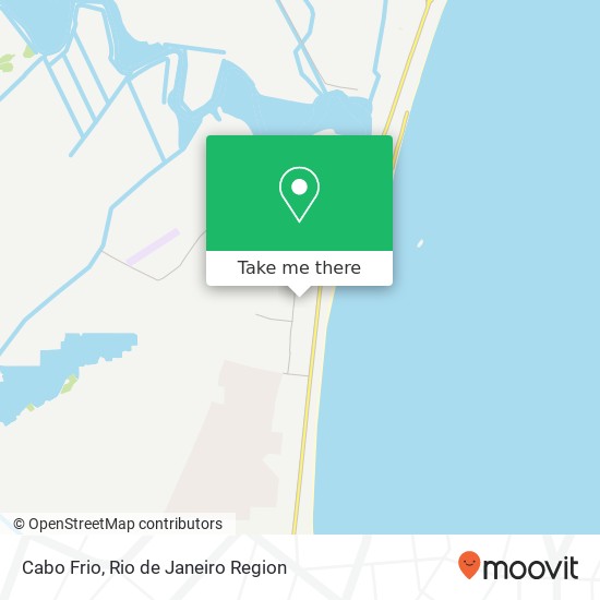 Cabo Frio map