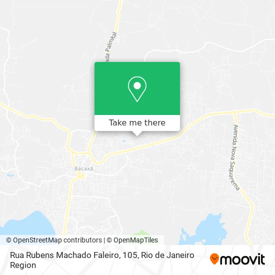 Rua Rubens Machado Faleiro, 105 map