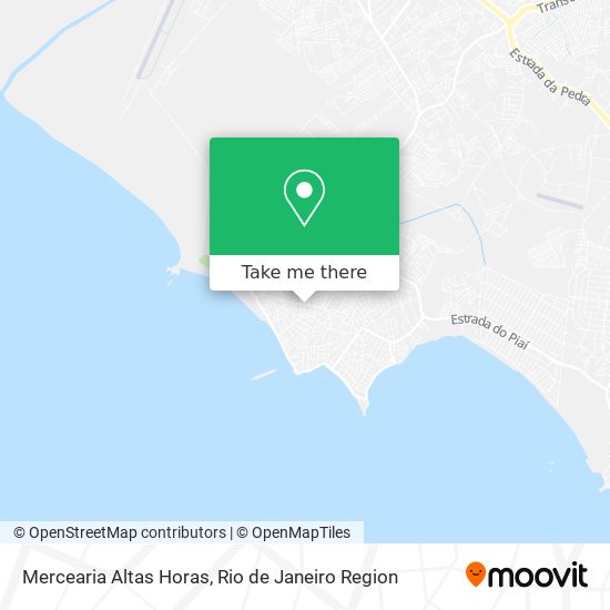 Mercearia Altas Horas map
