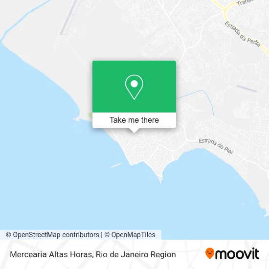 Mercearia Altas Horas map
