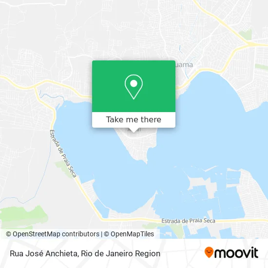Rua José Anchieta map