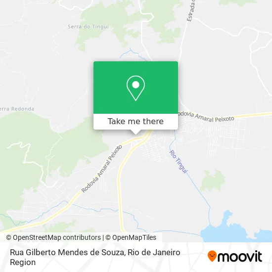 Rua Gilberto Mendes de Souza map