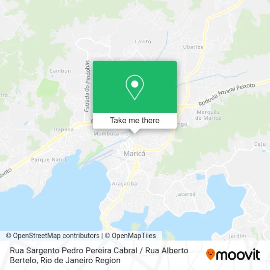Rua Sargento Pedro Pereira Cabral / Rua Alberto Bertelo map