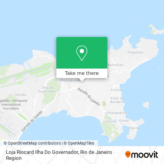 Mapa Loja Riocard Ilha Do Governador