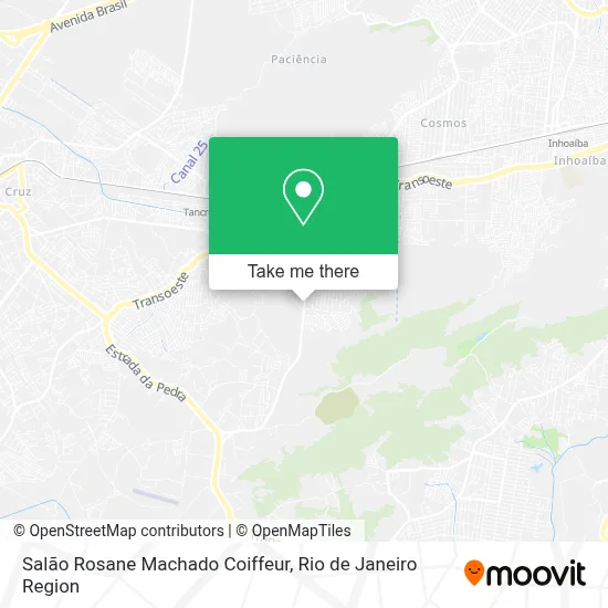 Salão Rosane Machado Coiffeur map