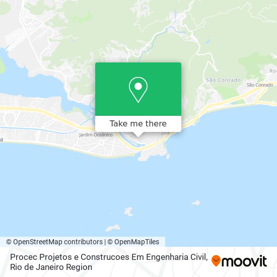 Procec Projetos e Construcoes Em Engenharia Civil map