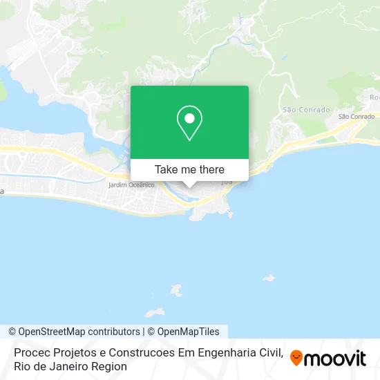 Procec Projetos e Construcoes Em Engenharia Civil map