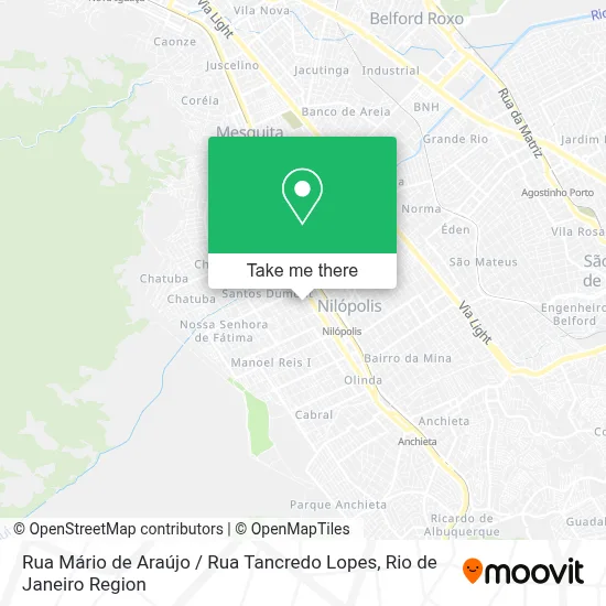 Rua Mário de Araújo / Rua Tancredo Lopes map