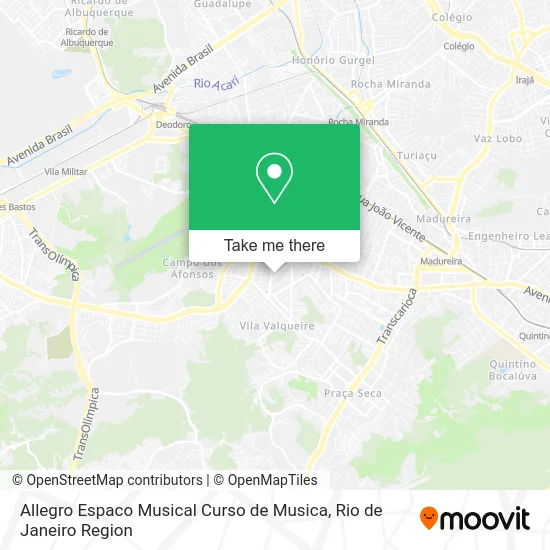 Allegro Espaco Musical Curso de Musica map