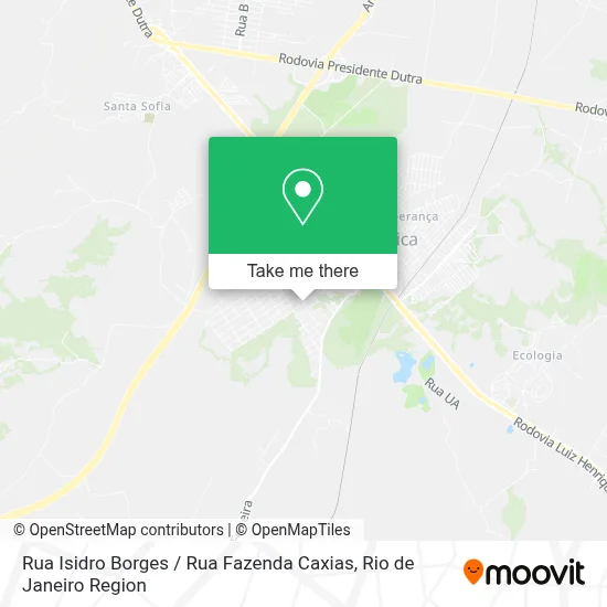 Rua Isidro Borges / Rua Fazenda Caxias map