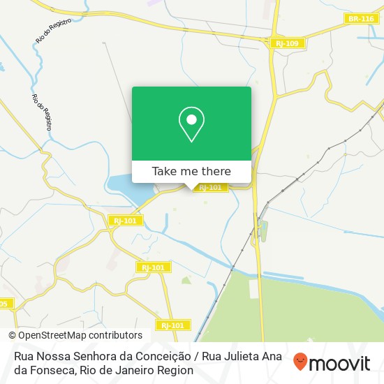 Rua Nossa Senhora da Conceição / Rua Julieta Ana da Fonseca map