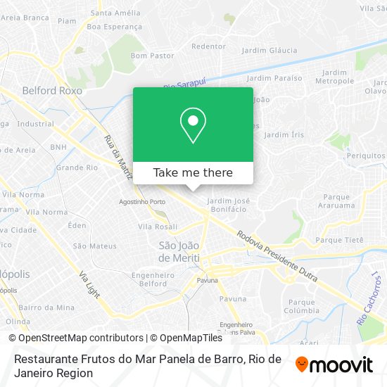 Restaurante Frutos do Mar Panela de Barro map