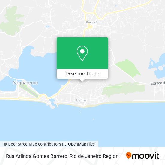 Rua Arlinda Gomes Barreto map