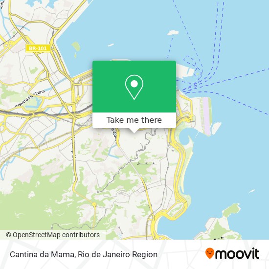 Cantina da Mama map