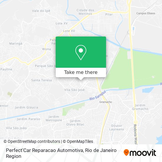 Perfect'Car Reparacao Automotiva map