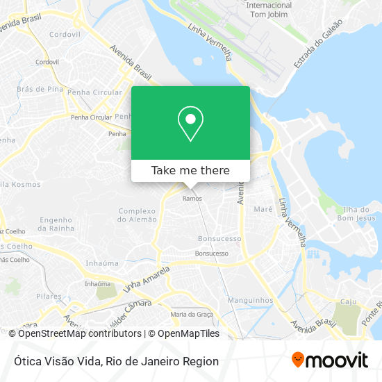 Mapa Ótica Visão Vida