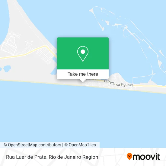 Rua Luar de Prata map