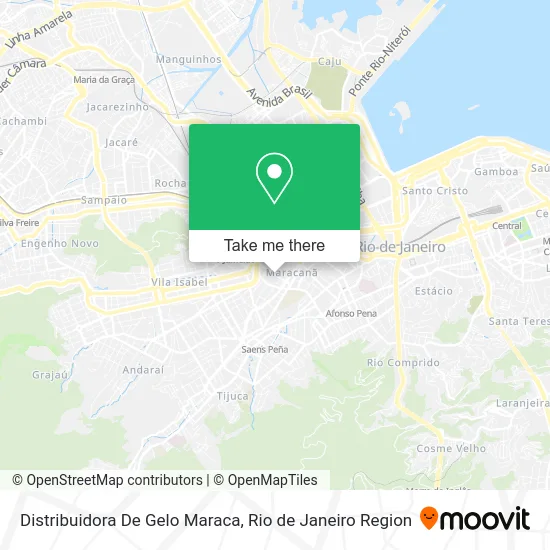 Distribuidora De Gelo Maraca map