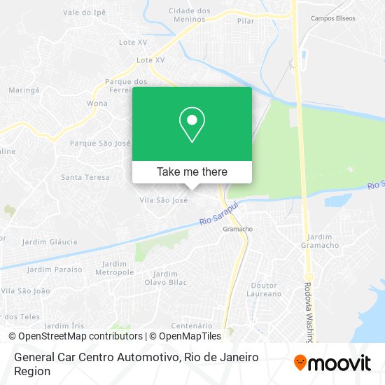 General Car Centro Automotivo map