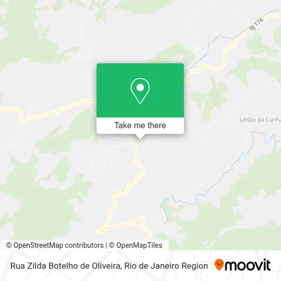 Rua Zilda Botelho de Oliveira map