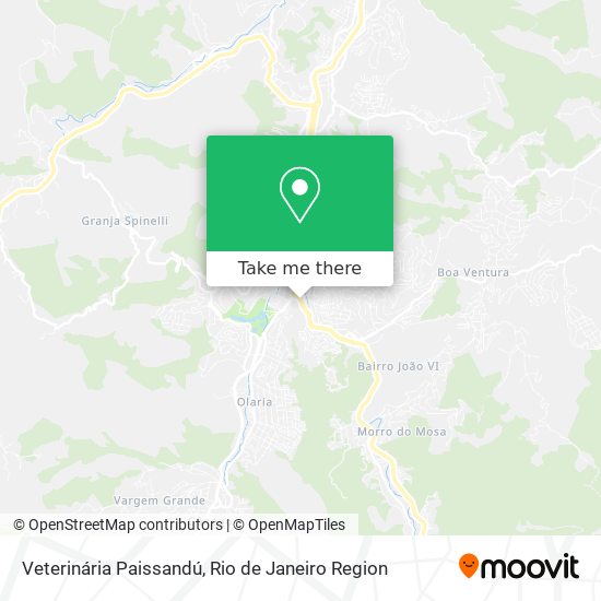 Veterinária Paissandú map