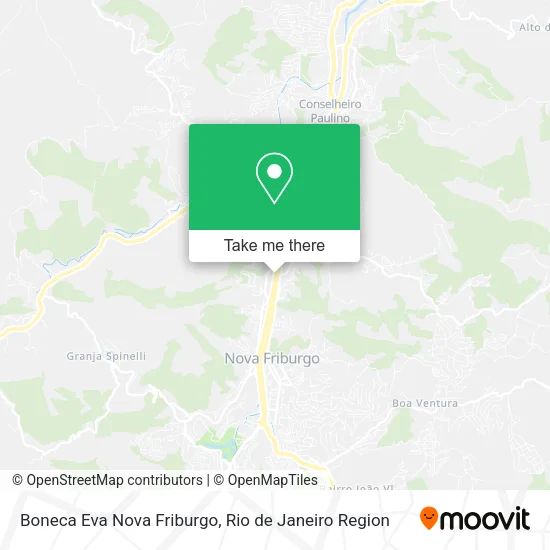 Boneca Eva Nova Friburgo map