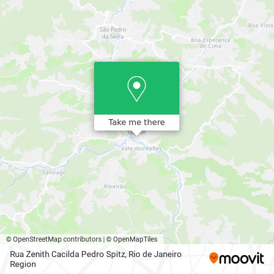 Rua Zenith Cacilda Pedro Spitz map