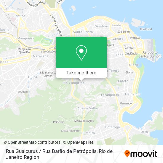 Rua Guaicurus / Rua Barão de Petrópolis map