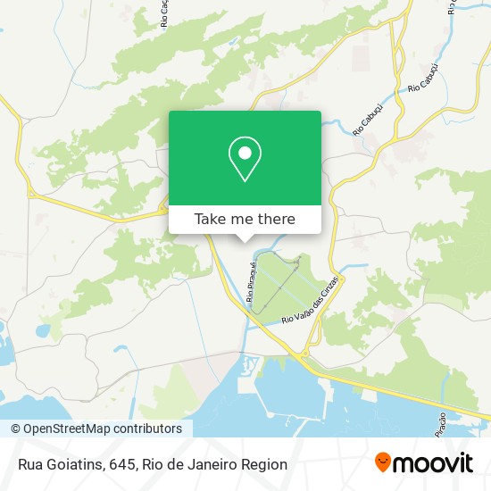 Rua Goiatins, 645 map
