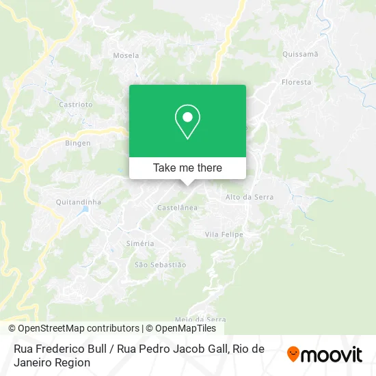 Rua Frederico Bull / Rua Pedro Jacob Gall map